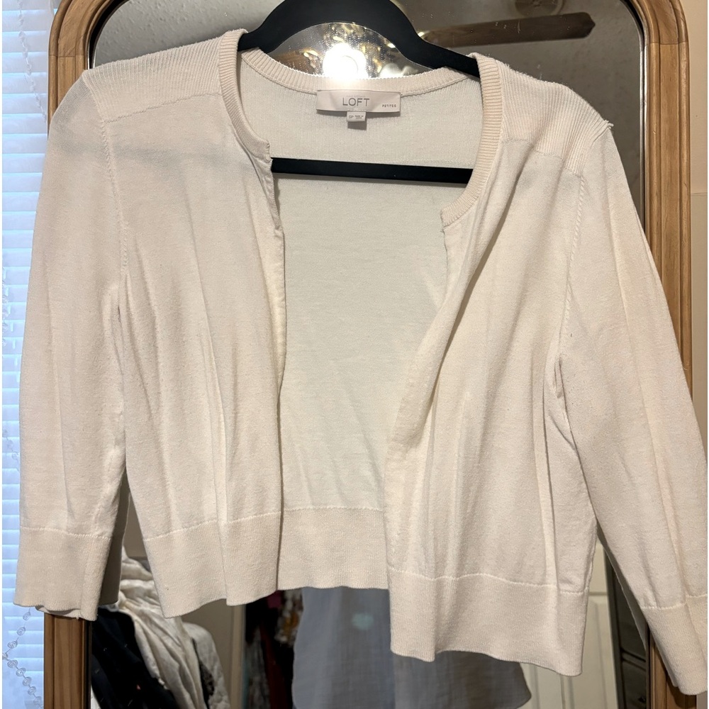 Loft small petite cardigan